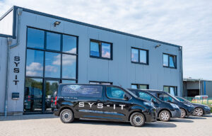 SYS-IT Firmensitz mit Fuhrpark